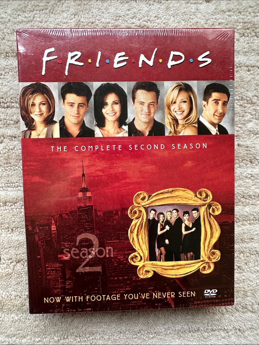 Friends The Complete Second Season Deluxe 4 Disc DVD Set Standard Version